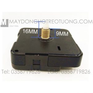 Máy đồng hồ TRỤC MÁY 9mm, trục nhỡ làm đồng hồ kính, gỗ